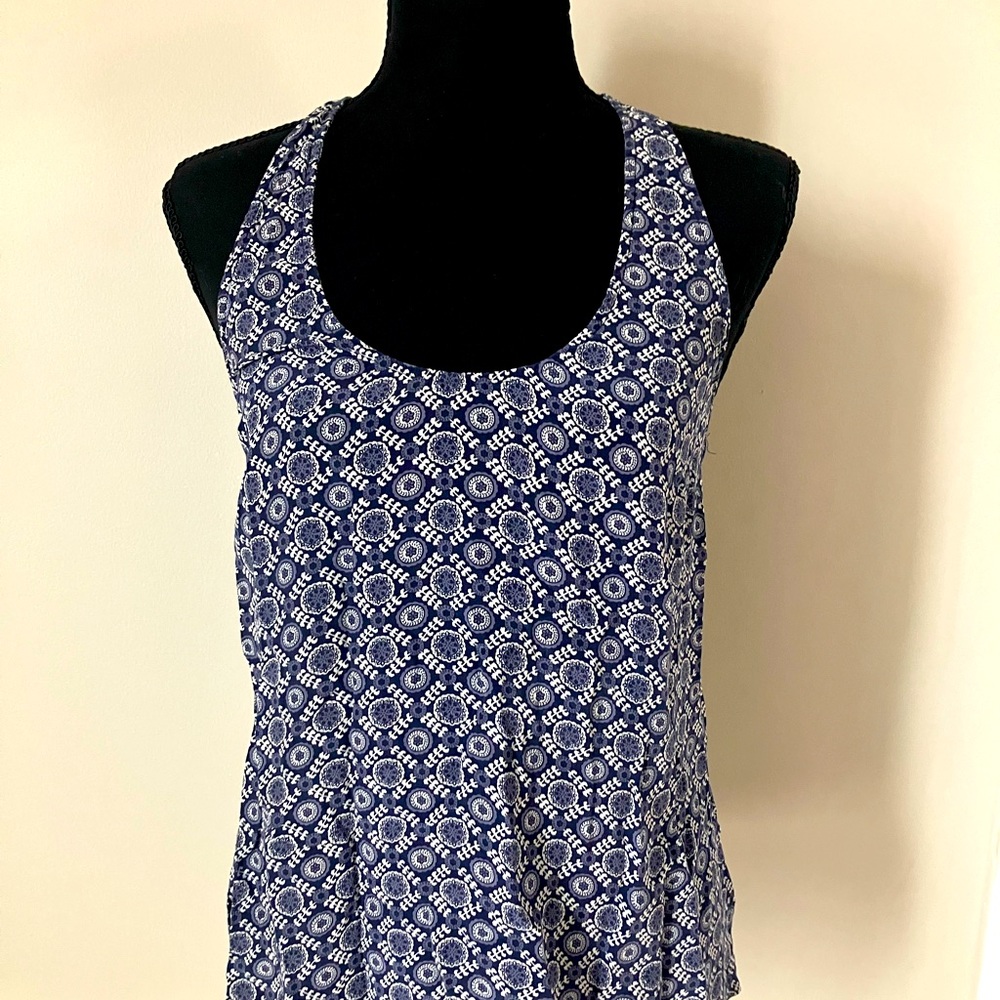 100% silk tank
